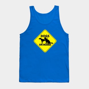 Dogs On Board Tank Top